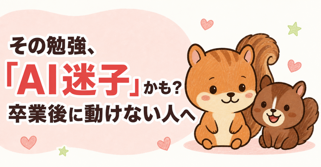 勉強し続けて動けないAI迷子状態の在宅ワークママ